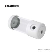 Reserva de Barrow 130MM Tubo trasparente y Blanco (YK130-50 V2) -1