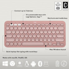 teclado-logitech-pebble-keys-2-k380s-espanol-rosado